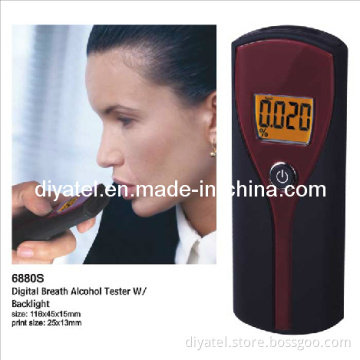 Alcometer CE Digital Alcohol Tester for Safe AT6880S